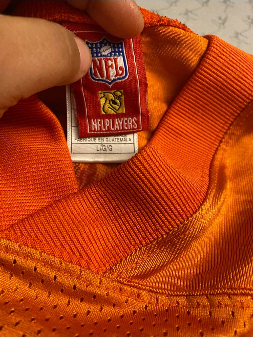 NFL Orange Mesh #23 Football Jersey - Picture 3 of 9